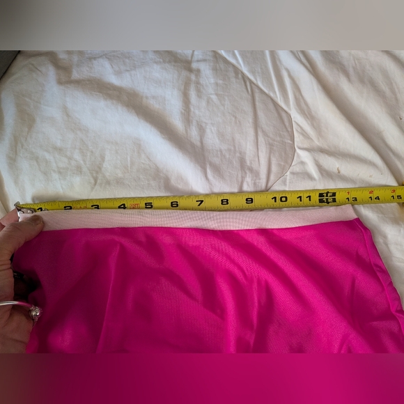 Elevé Pull-on Mesh Ballet Skirt Hot Pink Adult Large - Picture 4 of 4